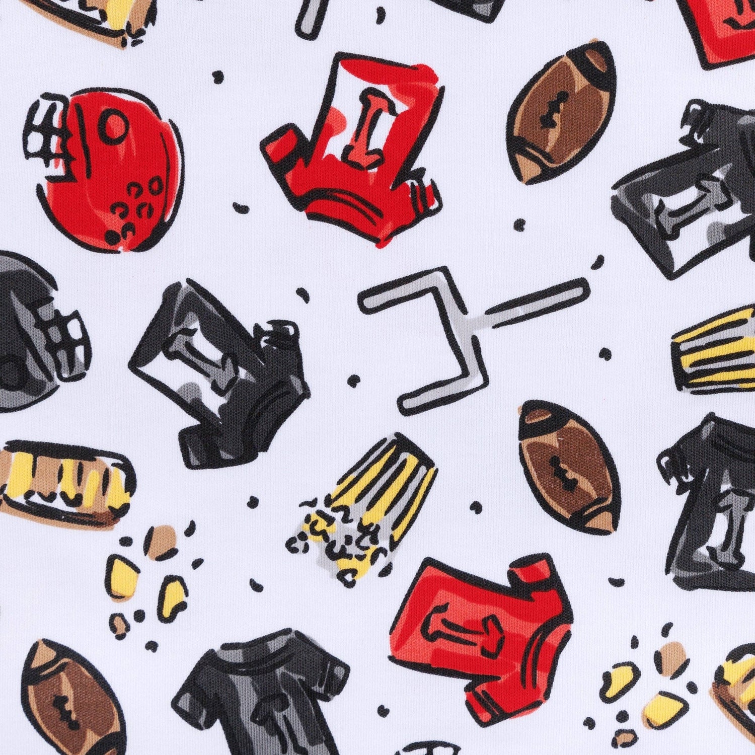 Future Draft Picks Short Sleeve Bubble - Red Black