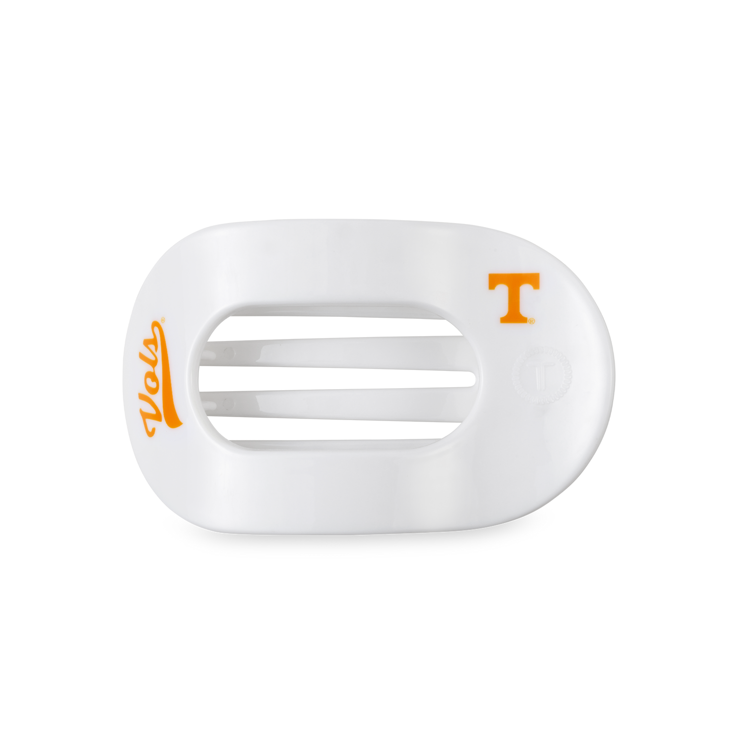 Flat Round Hair Clip | Medium | Go Vols!