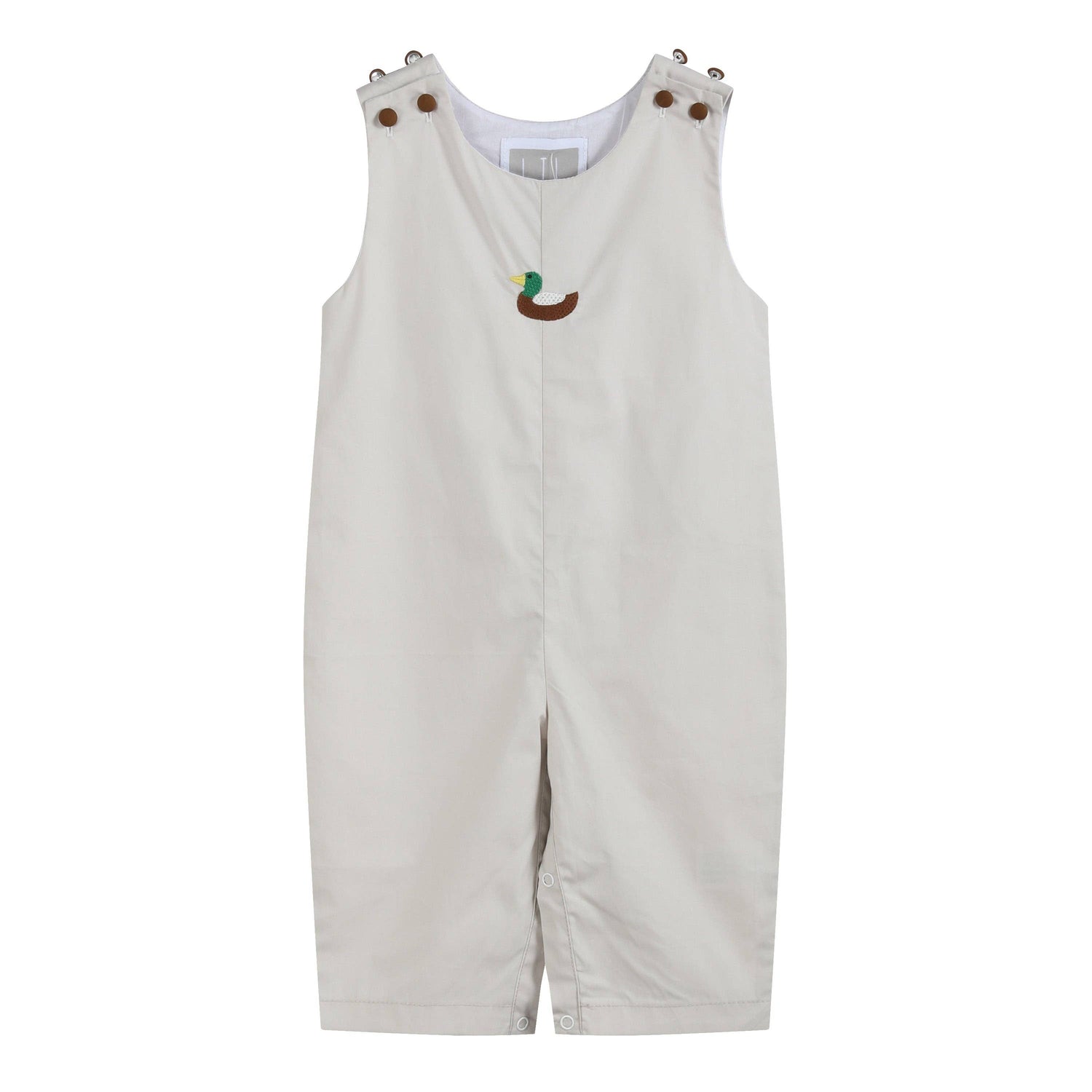 Light Gray Mallard Duck Overalls