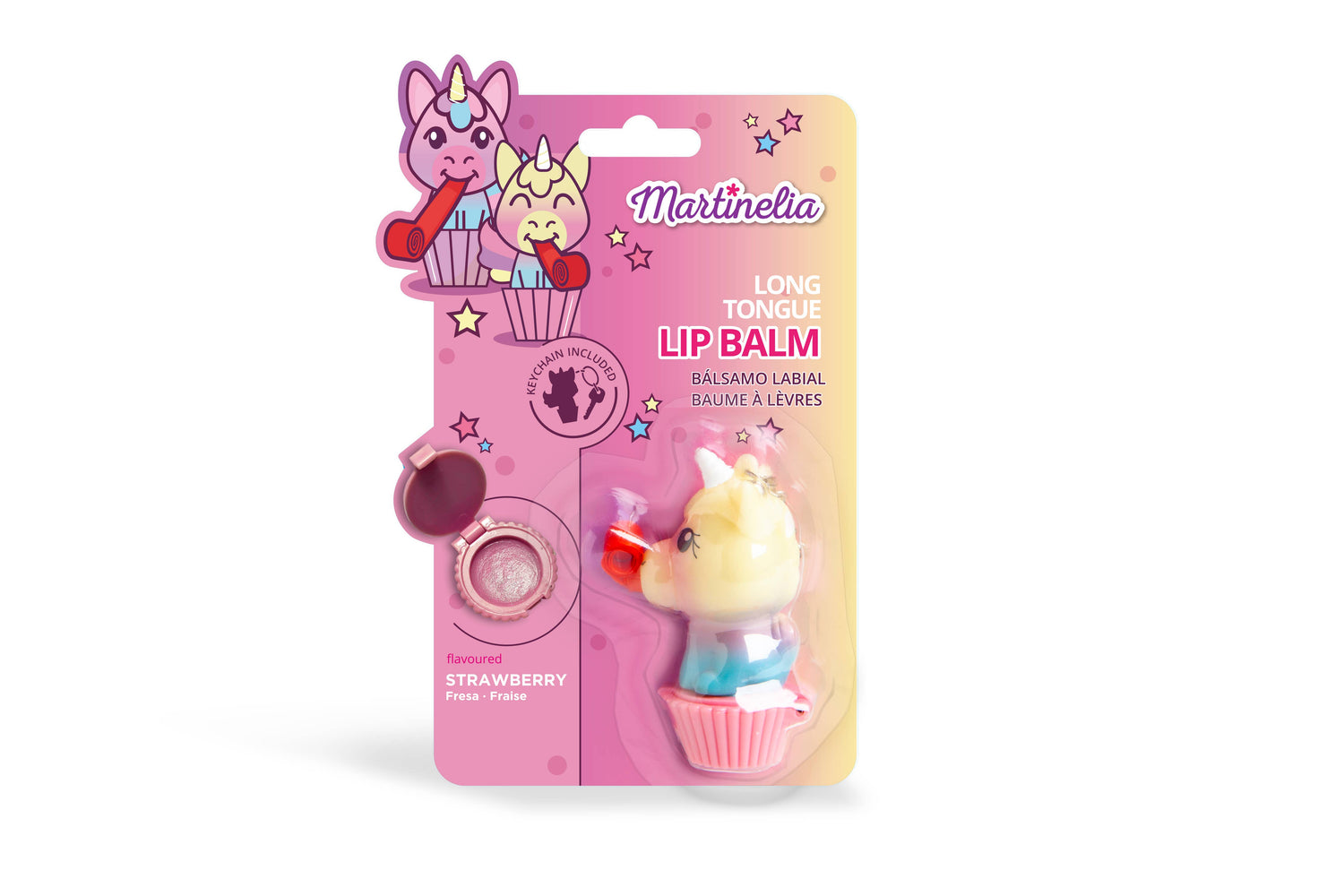 Martinelia Unicorn Tongue Lip Balm