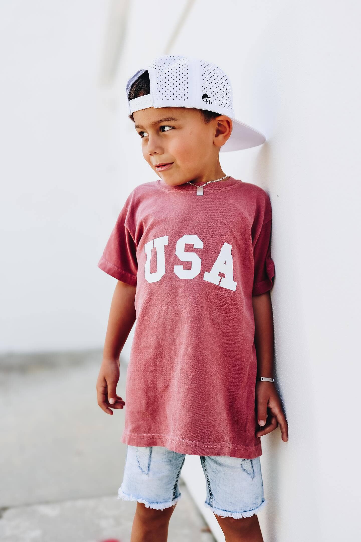 Kids USA Graphic Tee | Matching Mama & Mini Patriotic Shirt