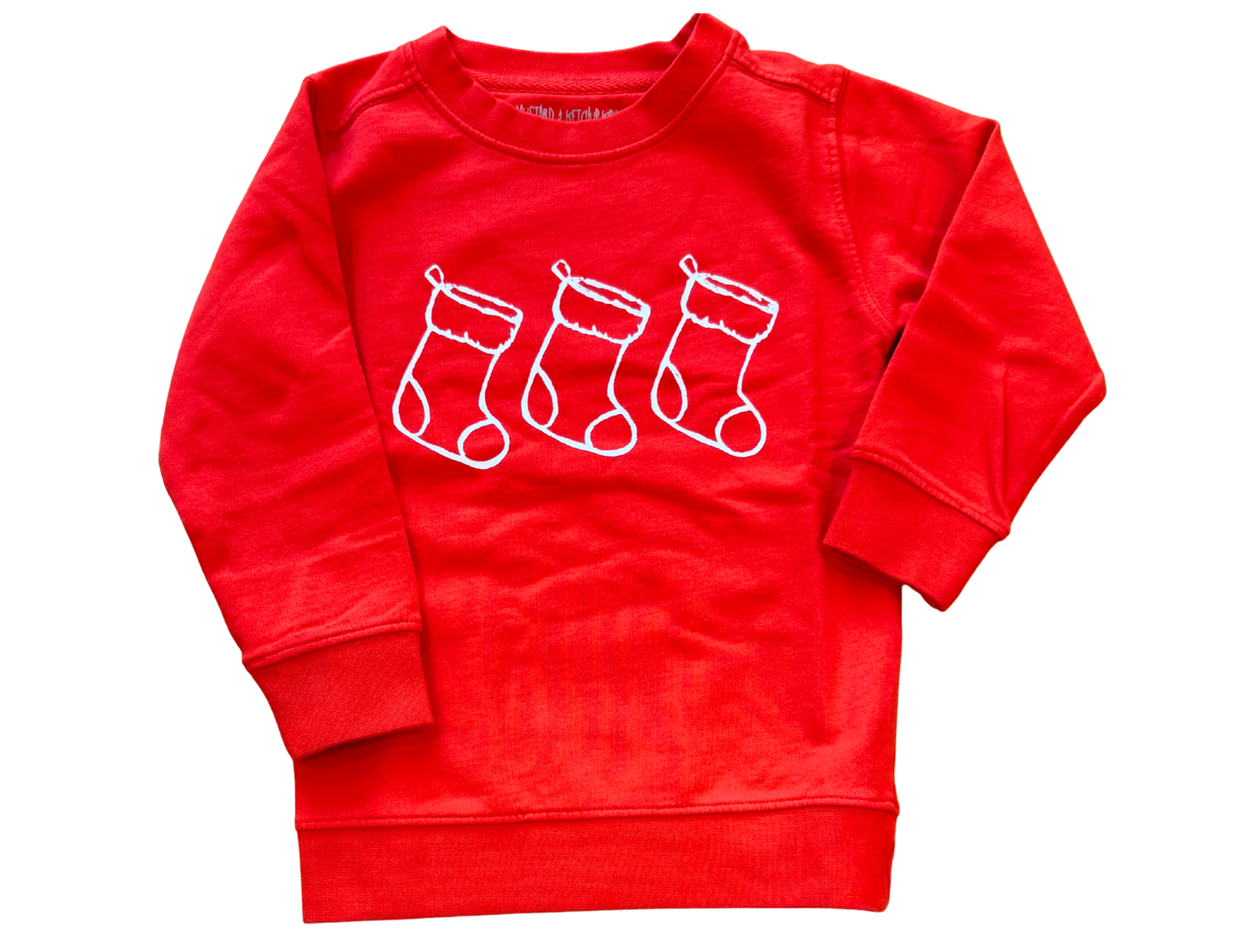 Red Stocking Sweatshirt