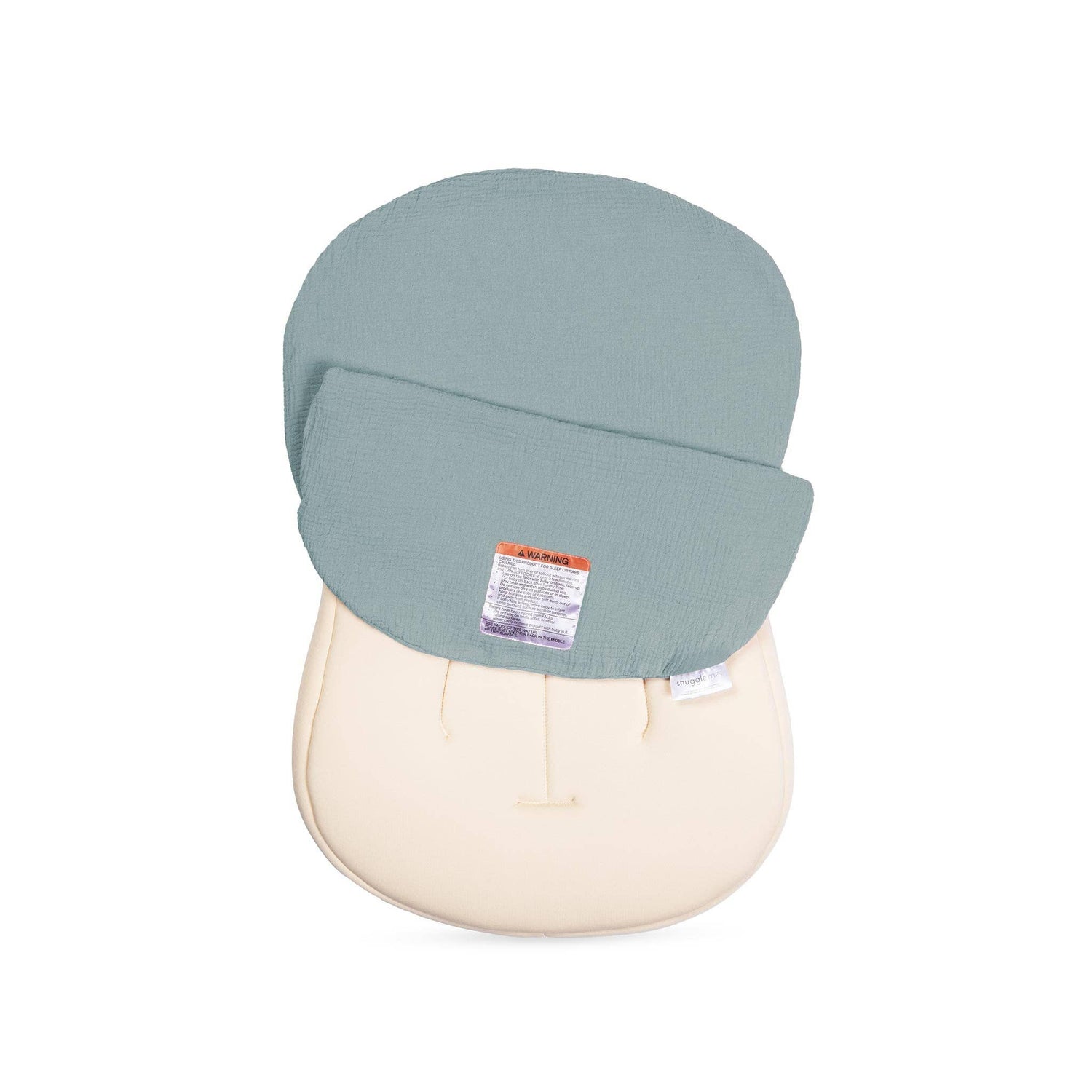 Lounger Curve Muslin Cover | Slate