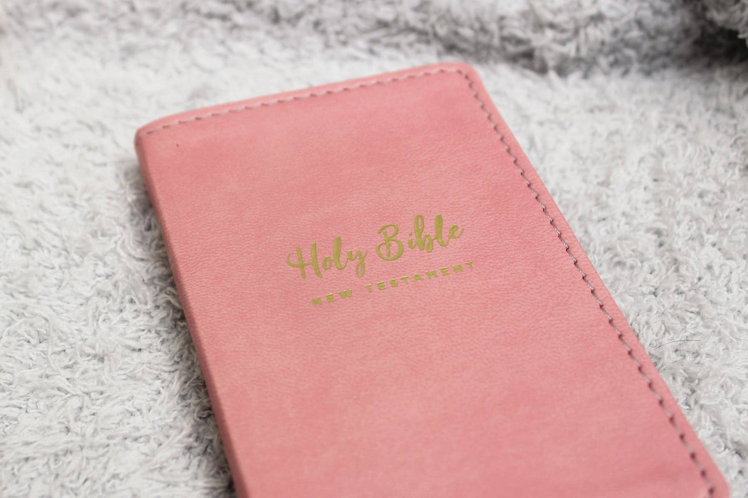 NIV Tiny Testament Bible, New Testament Leathersoft Pink