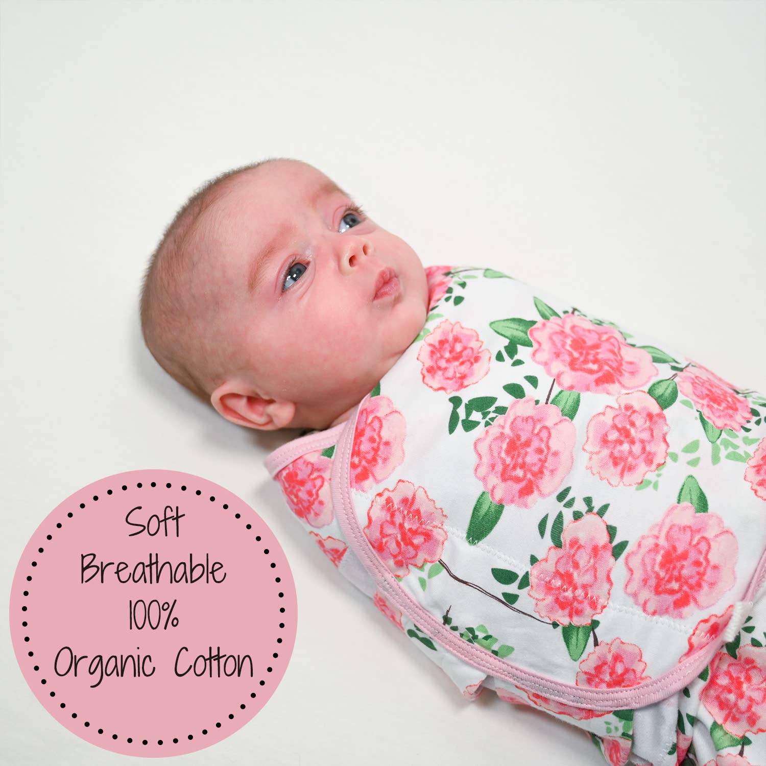 Live Life In Full Bloom Organic Baby Sleep Swaddle