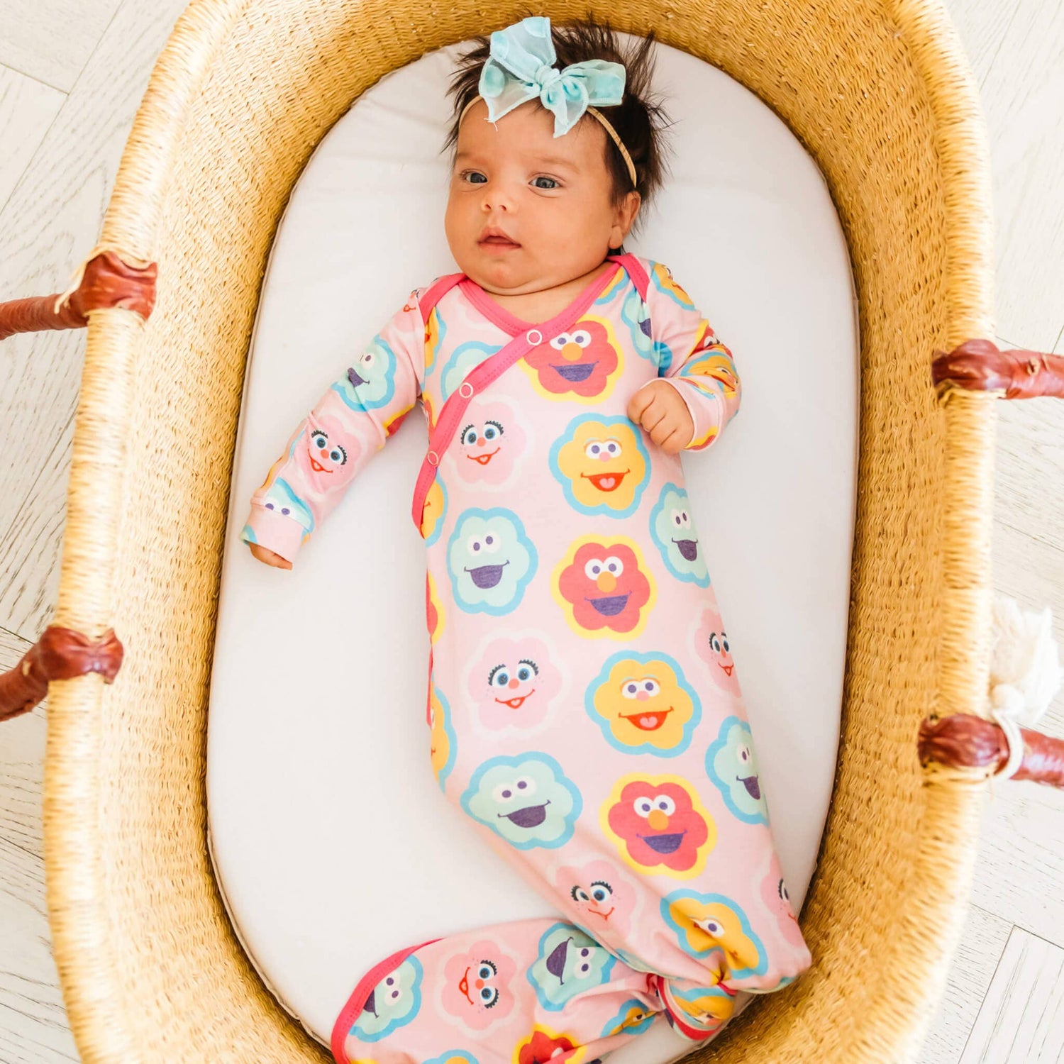 Newborn Knotted Gown - Abby and Pals