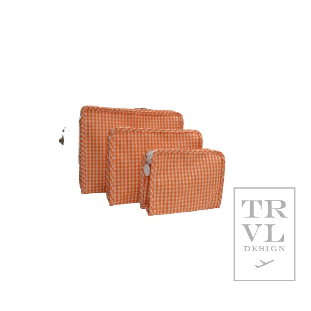 Roadie Large - Gingham Orange