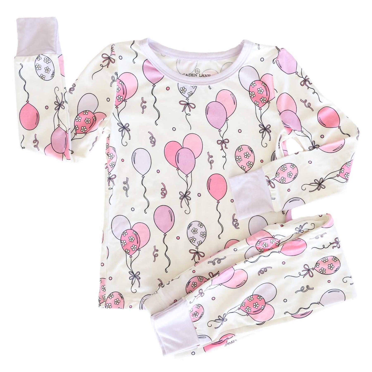 Party Time Two Piece Pajama Set | Pink