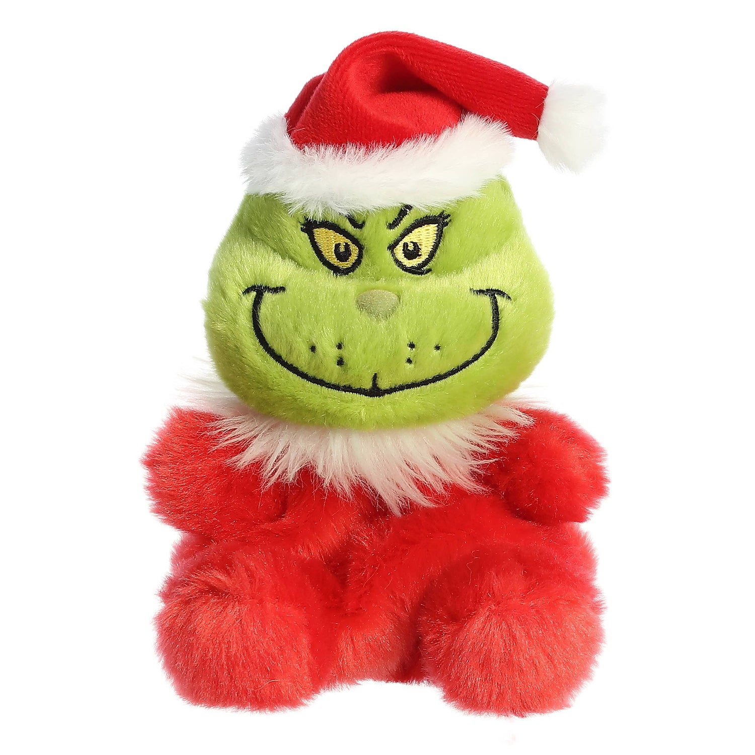 5" Plush Pal Santa Grinch Palm Pals Stuffed Animal