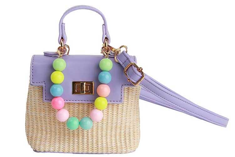 Colorful Basket Bag