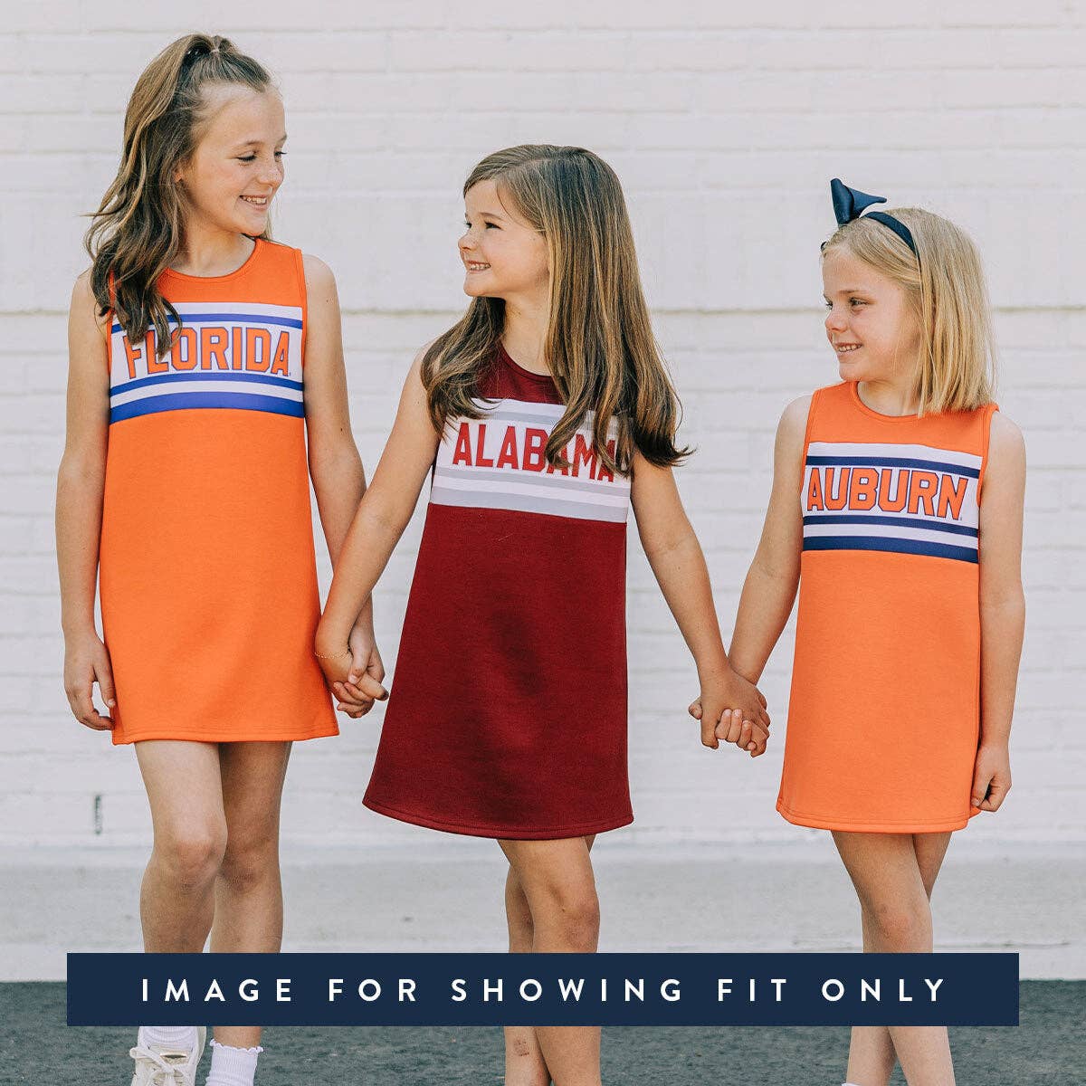 The University of Tennessee | Bright Orange Striped Cheer Dress