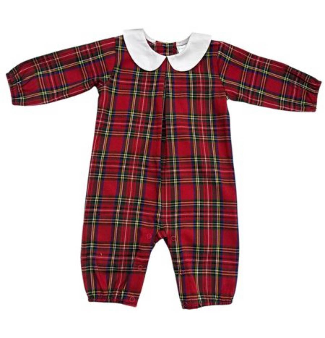 Christmas Plaid Romper