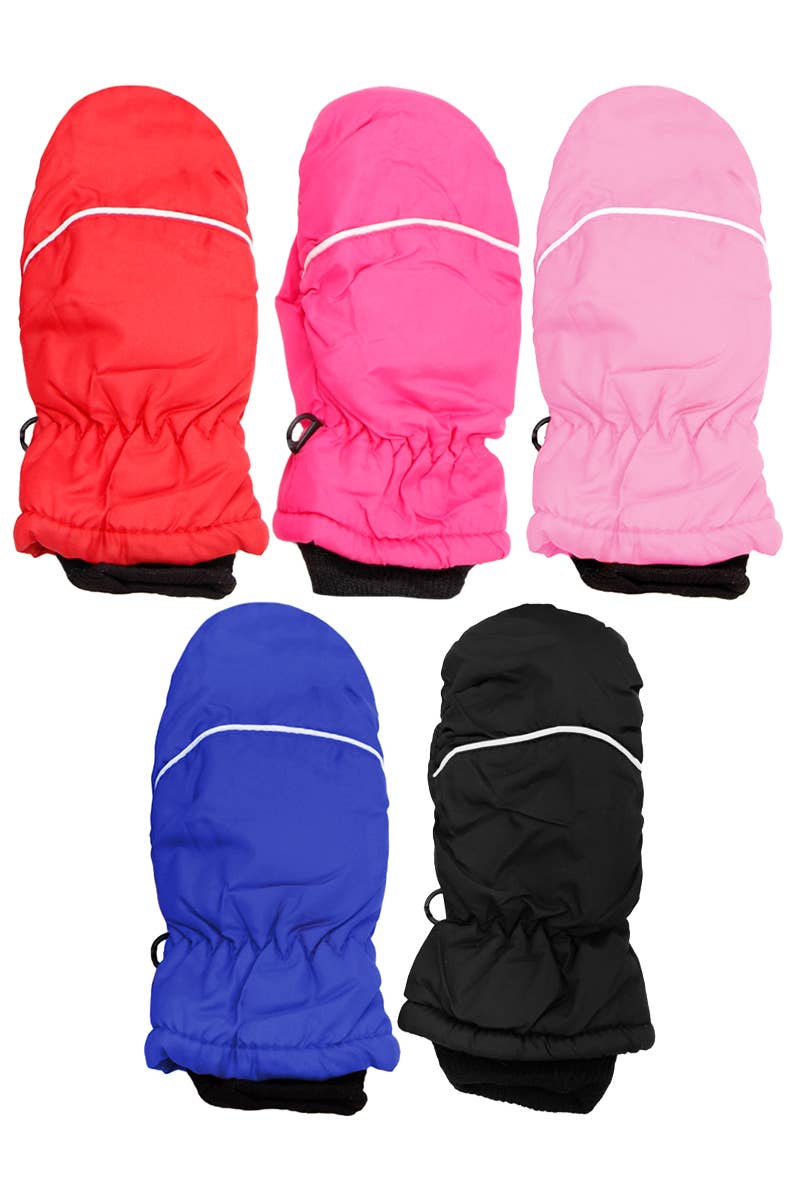 Toddlers Heavy Duty Waterproof Snow Ski Mittens