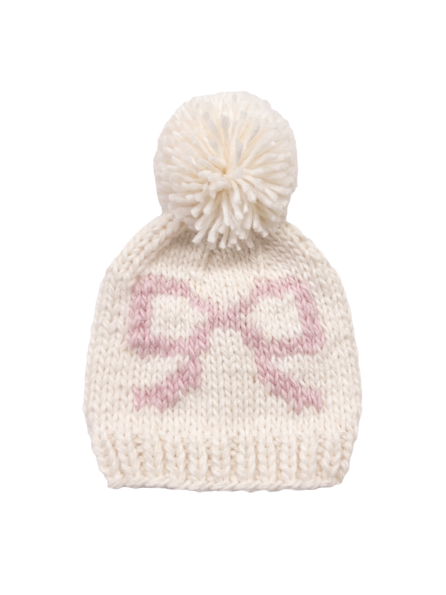 Bow Hat Pink Baby Kid Girl Beanie Winter Valentines