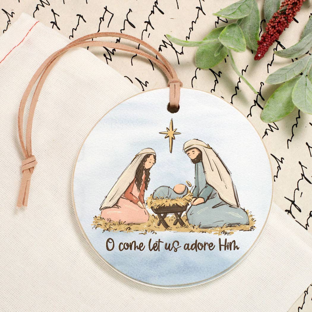 Christmas Ornament, Small Gifts, Nativity Ornament