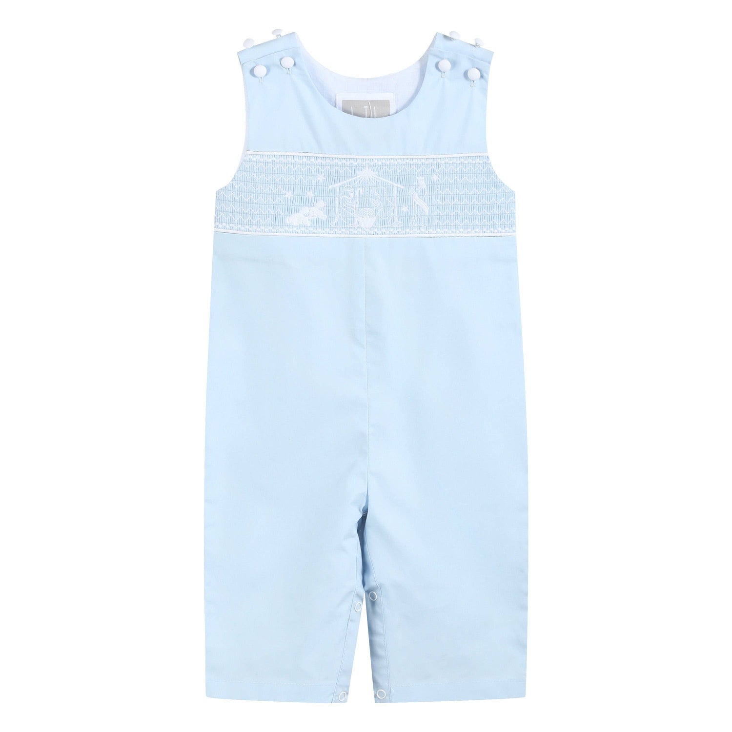 Light Blue Nativity Overalls