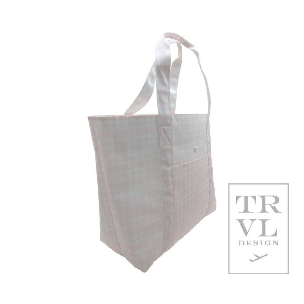 Jumbo Tote - X-large Tote Pimlico Plaid Pink *New!