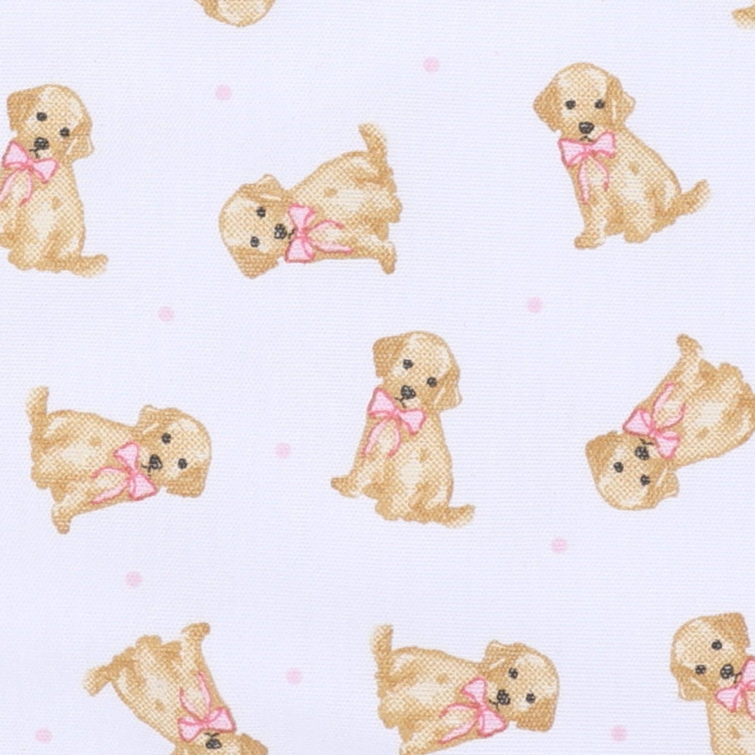 Sweet Golden Print Bubble - Pink