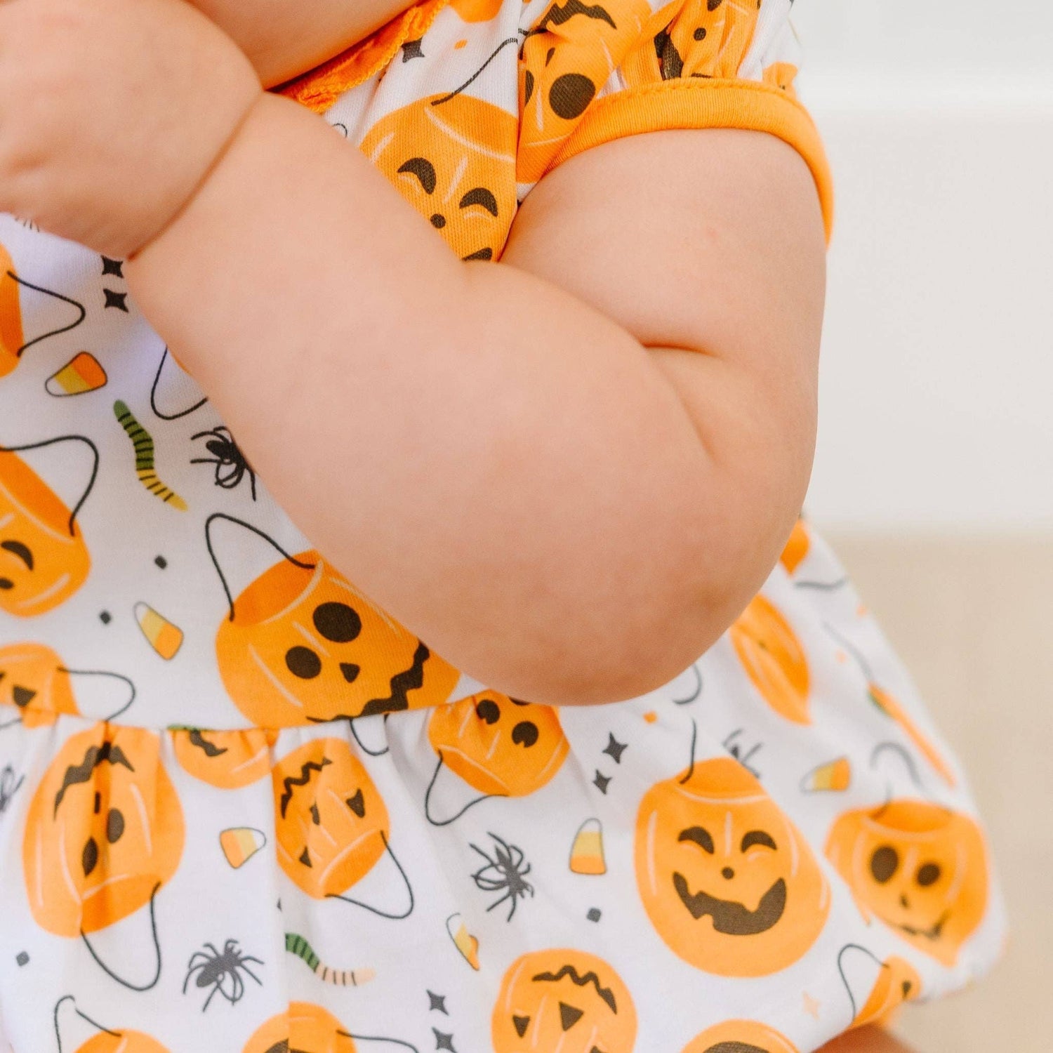 Jack O' Lantern Jamboree Ruffle Bubble