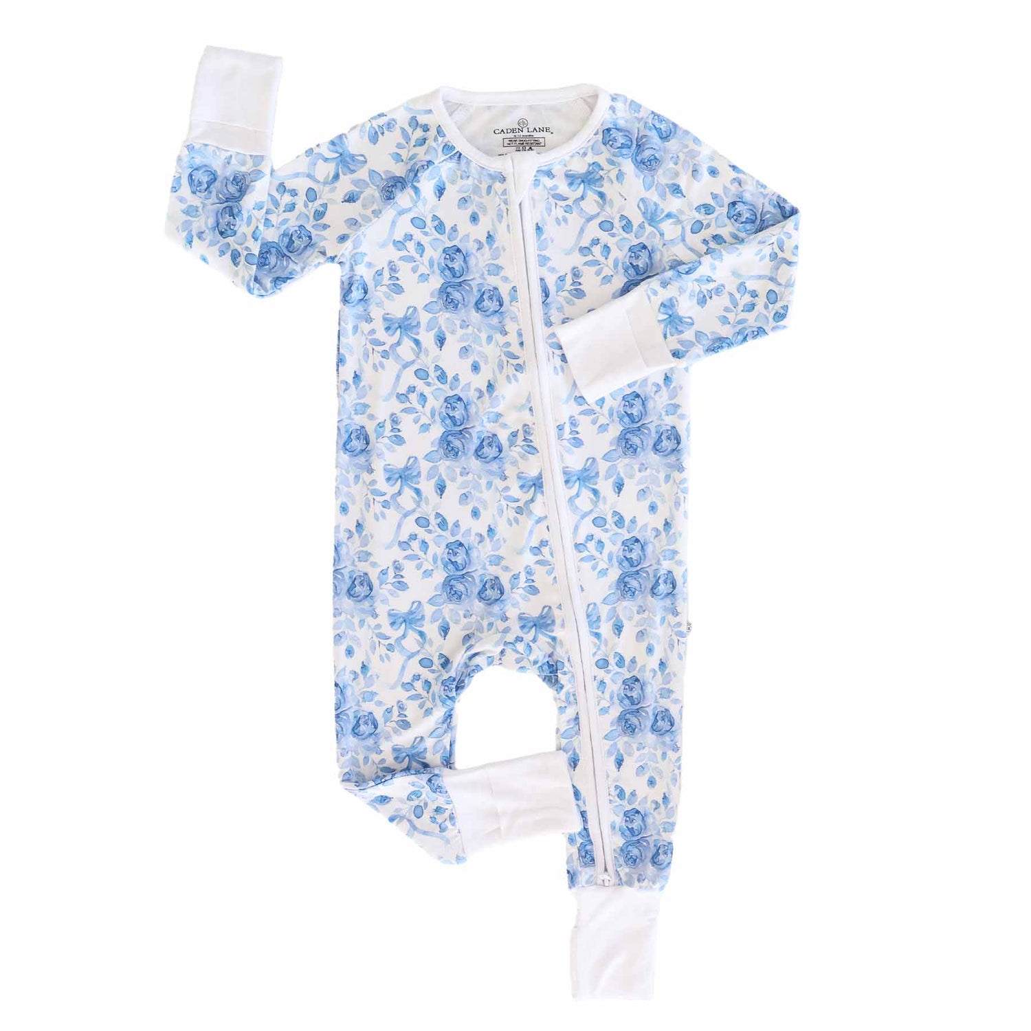 Betsy's Blooms Convertible Zip Romper