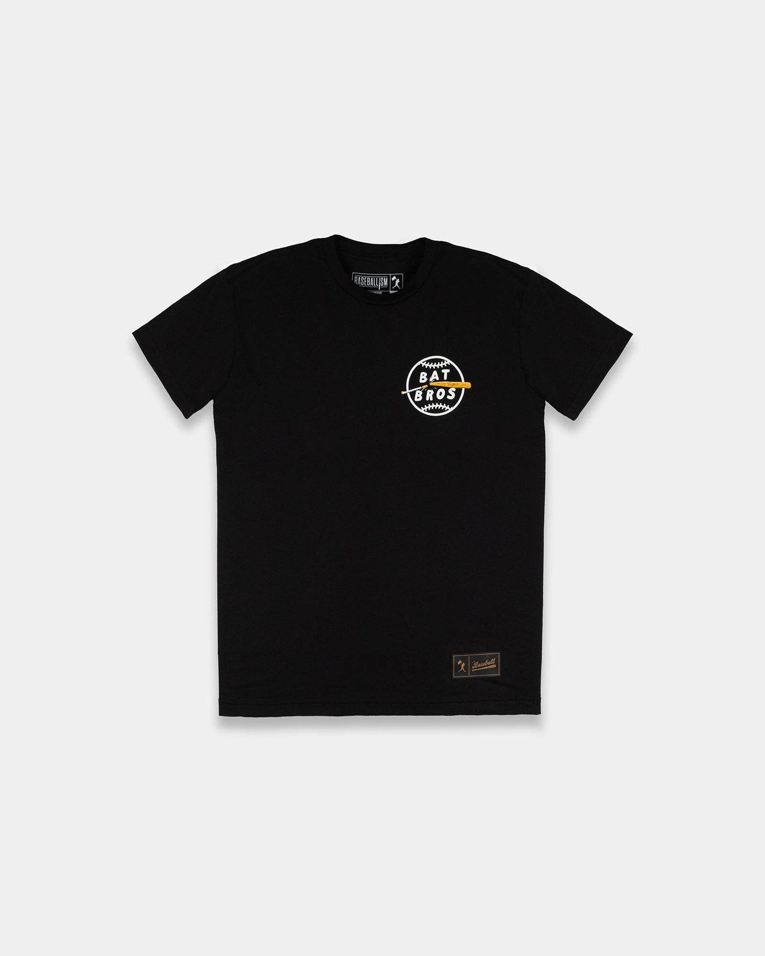 Bat Bros Broken Bat T-Shirt (Black) - Youth