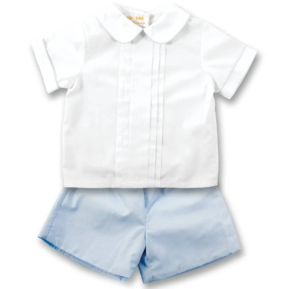 Short Set With Pleats