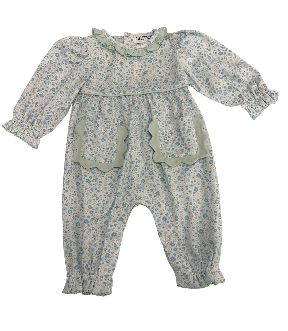 Ditsy Flower Girl Romper