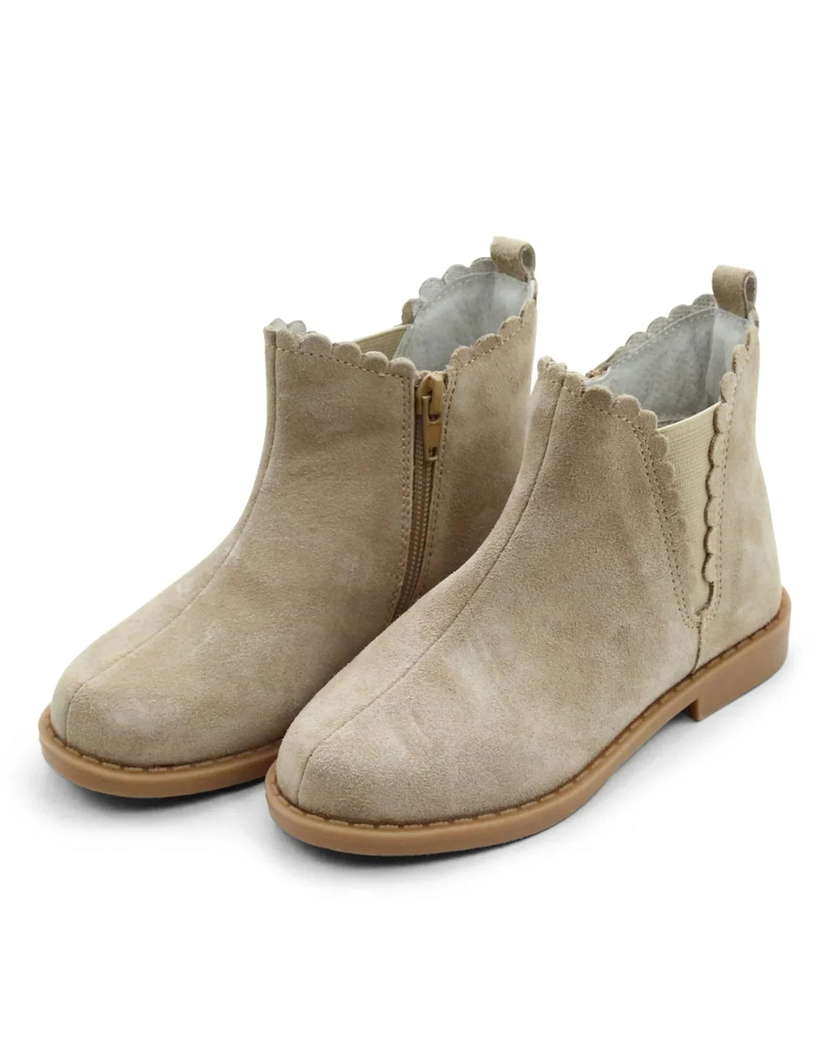 Nicola Chelsea Boot - Sand Suede