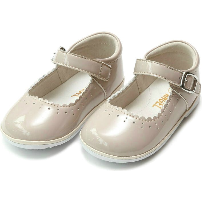 Scarlett Scalloped Mary Jane Almond